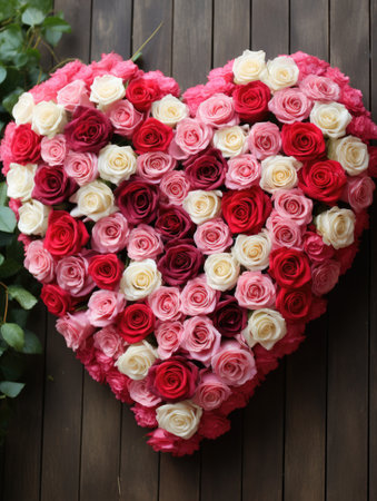 a bouquet of rosesの素材