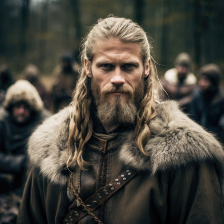 a man with a beardの素材