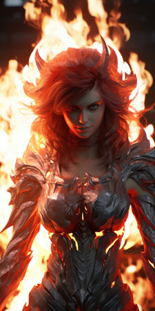 a woman in a garmentの素材