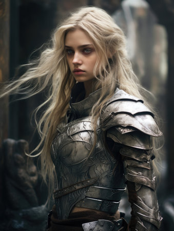 a woman in a garmentの素材