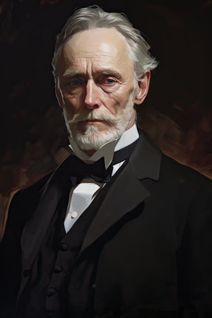 a man in a suitの素材