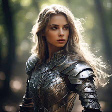 a woman in a garmentの素材