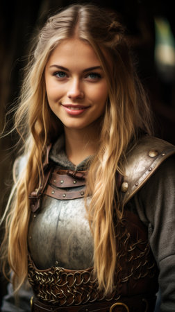 a woman in a garmentの素材