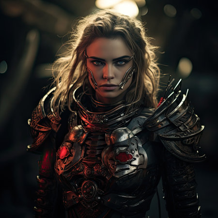 a woman in a garmentの素材