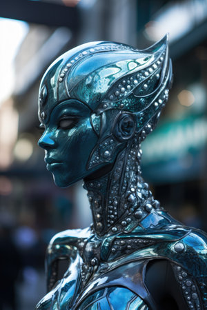 a person in a garmentの素材