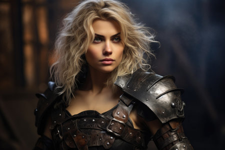 a woman in a garmentの素材