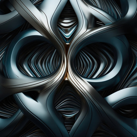 a close up of a metal objectの素材