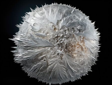 a close up of a sphereの素材