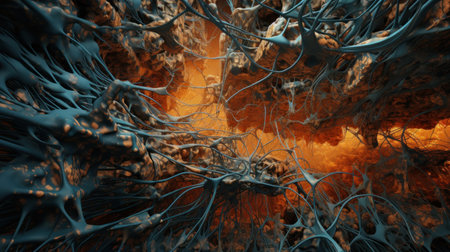 a close up of a structureの素材