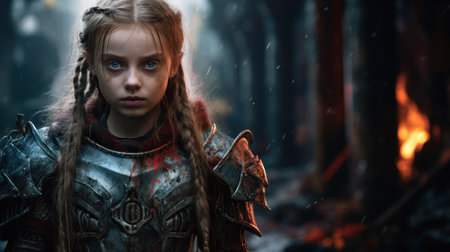 a girl in a garmentの素材