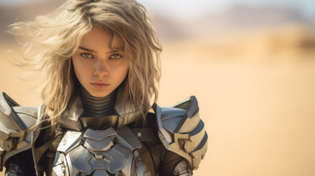 a woman in a garmentの素材