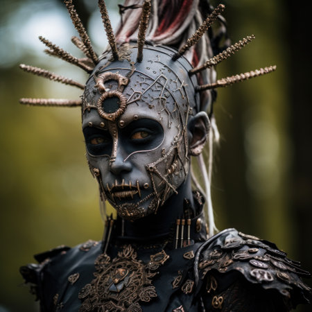 a woman in a garmentの素材