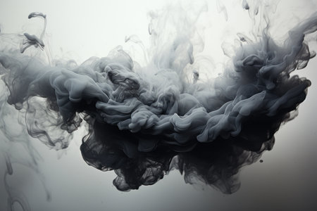 a close up of smokeの素材