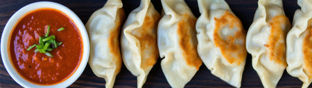 close up of food on a tableの素材