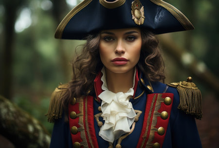 a woman in a garmentの素材