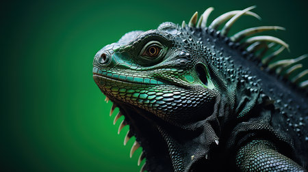 a close up of a lizardの素材