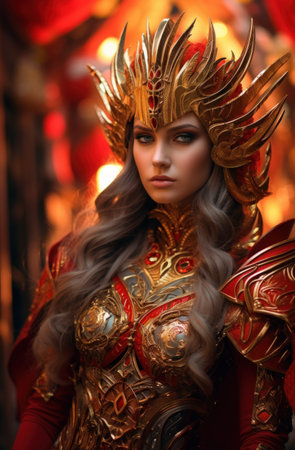 a woman in a garmentの素材