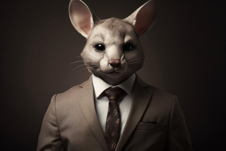 a person in a suitの素材