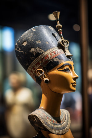 a statue of a womanの素材