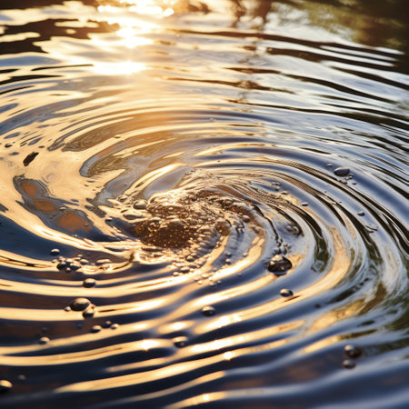 ripple ripples in waterの素材