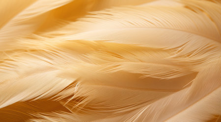 a close up of feathersの素材