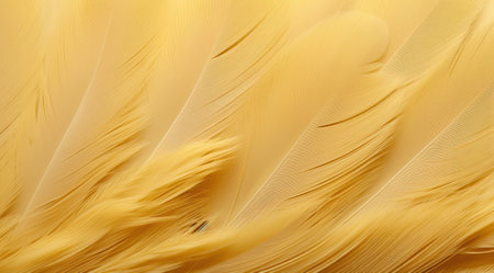 a close up of feathersの素材