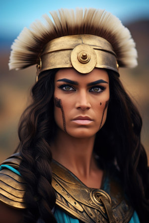 a woman in a garmentの素材