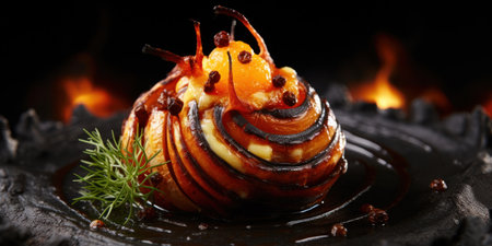 a close up of foodの素材