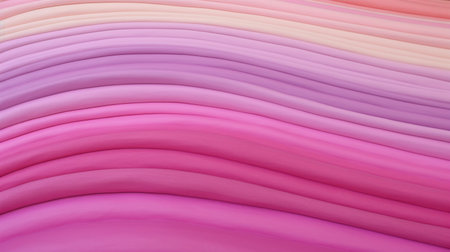 a group of pink and purple wavy linesの素材
