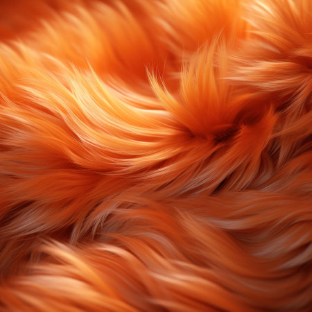 a close up of a furの素材