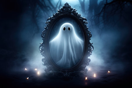 a ghost in a mirrorの素材