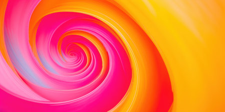 a colorful swirl of paintの素材