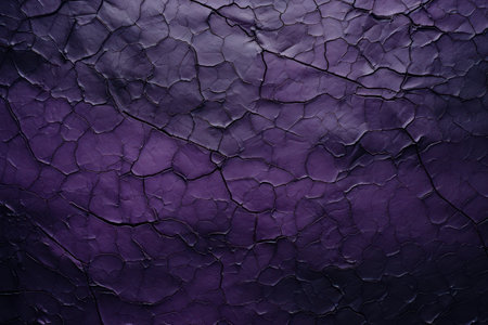 a purple cracked surface with cracksの素材