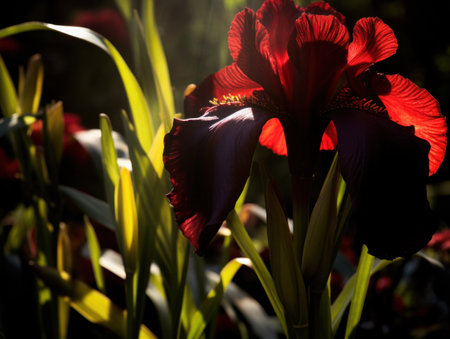 a close up of a flowerの素材