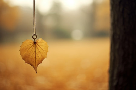 a leaf on a stringの素材
