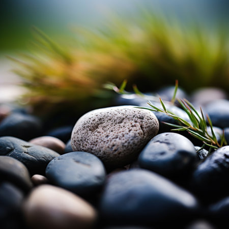 a close up of a rockの素材