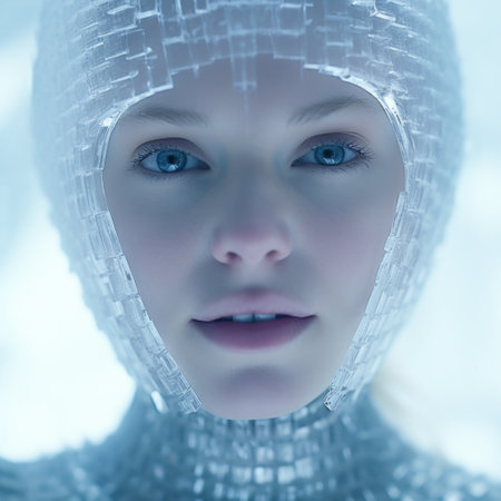 a woman wearing a garmentの素材