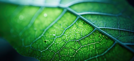 close up of a leafの素材