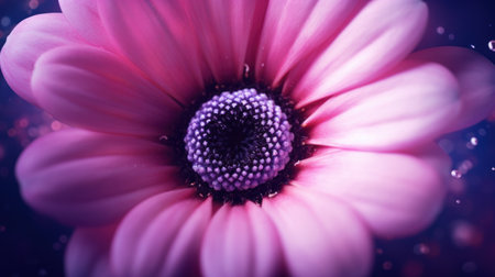 a close up of a flowerの素材