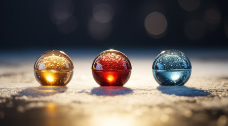 a group of colorful ballsの素材