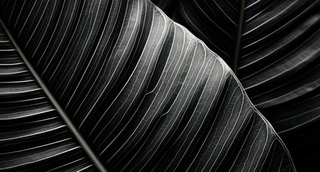 a close up of a leafの素材