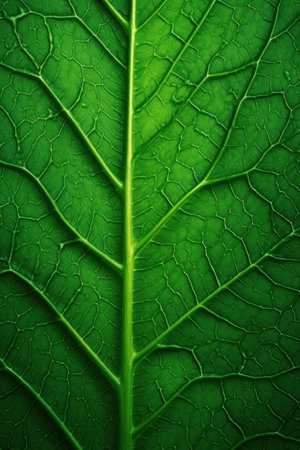 a close up of a leafの素材