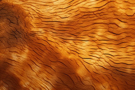a close up of a brown surfaceの素材