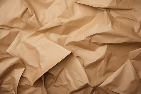 a close up of a crumpled paperの素材