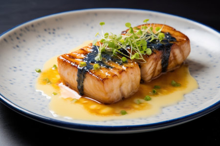 food on a plateの素材