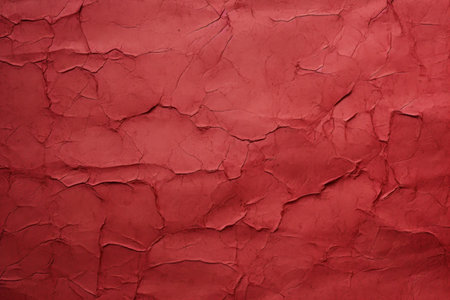 a red cracked surface with cracksの素材