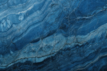 a close up of a blue stoneの素材