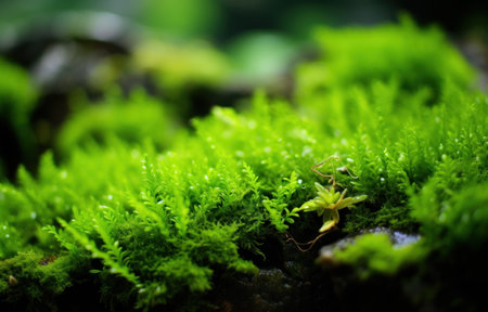 a close up of a plantの素材