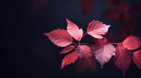 a close up of leavesの素材