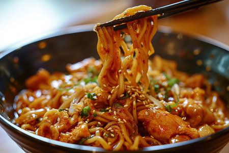 a close up of foodの素材